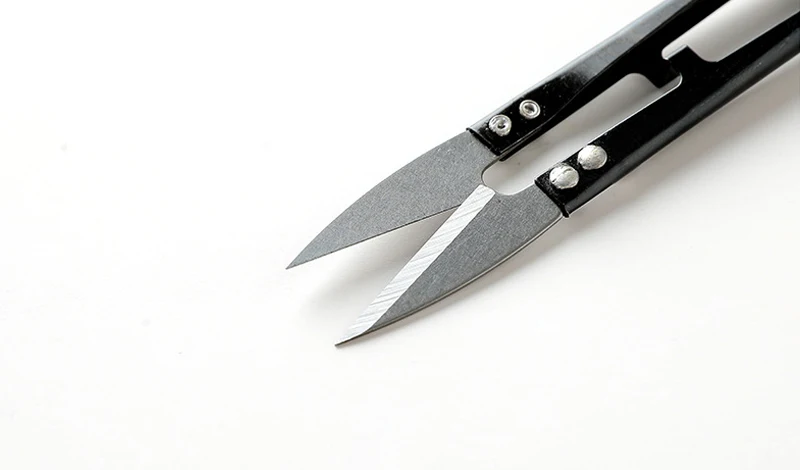 1 шт. многоцветные кусачки для шитья U-образные ножницы вышивки из нержавеющей