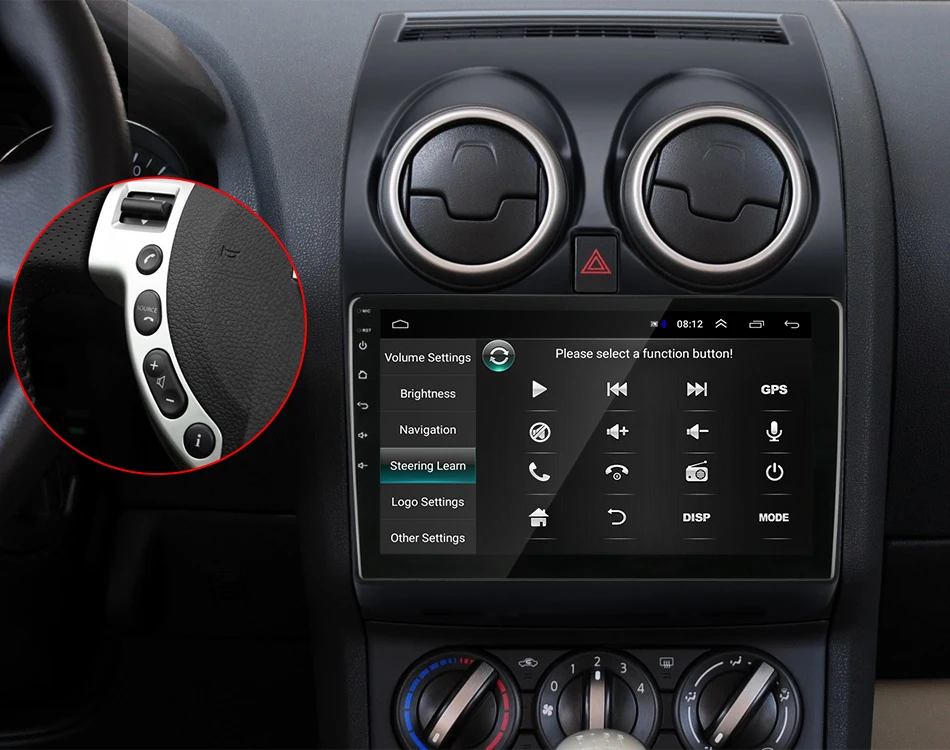 Vtopek android автомобильный Радио для Nissan Qashqai 2006 2007 2008 2009 2010 2011 2012 2013 автомобильный стерео 4G WI-FI gps навигации 1024*600