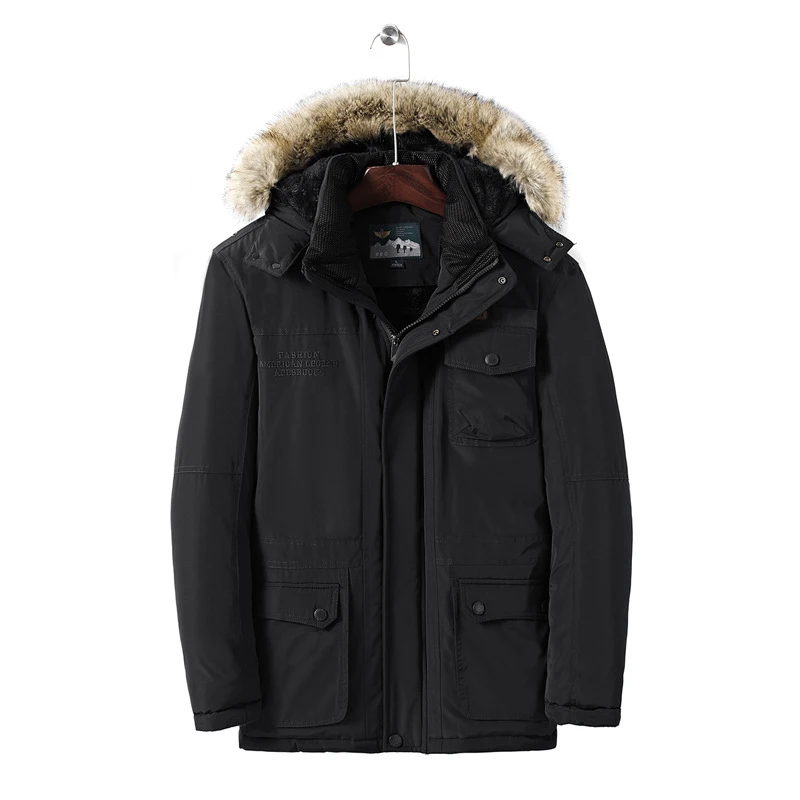 Мужская куртка с подогревом ZYNNEVA хлопковая водонепроницаемая USB-зарядкой и