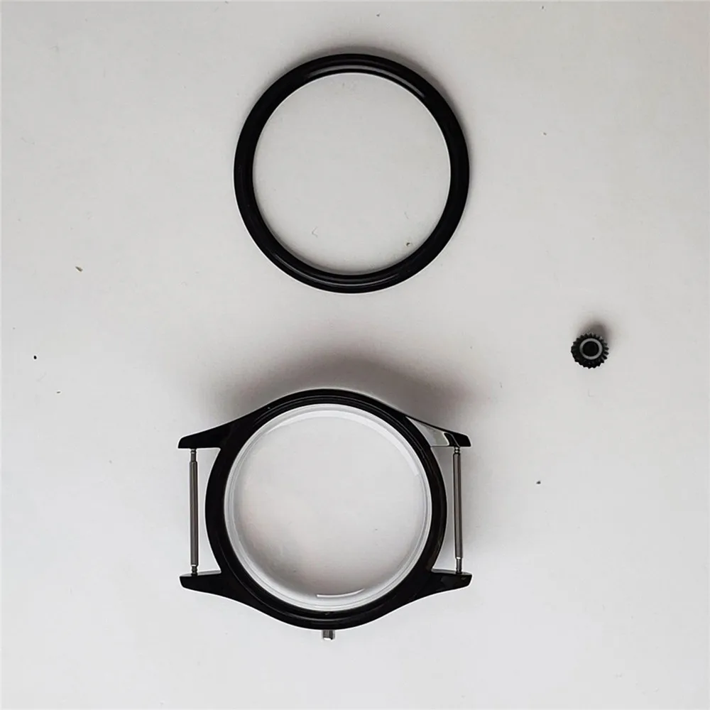 

Replacement 42mm Stainless Steel Watch Case Shell Bubble Glass for ETA6497/6498/st3600 Parts