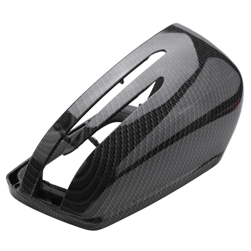 

2X Real Carbon For Mercedes Benz A W176 B W246 C W204 E W212 Cla W117 Gla X156 Glk X204 Cls Class W218 Rear View Mirror Cap Cove