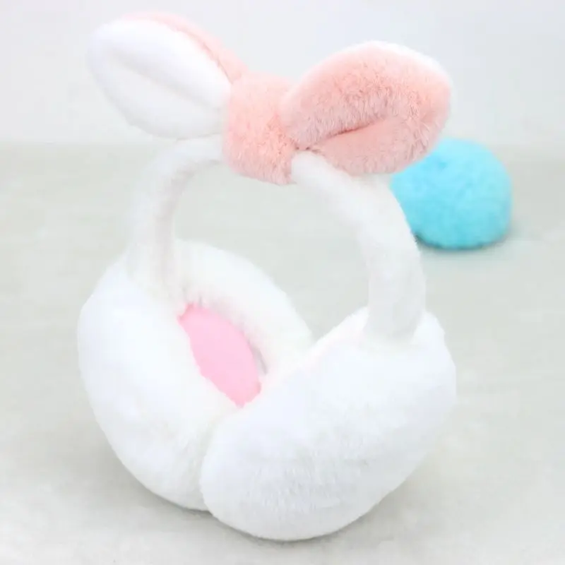 2019 Новое поступление женские разноцветные наушники для девочек милые меховые с