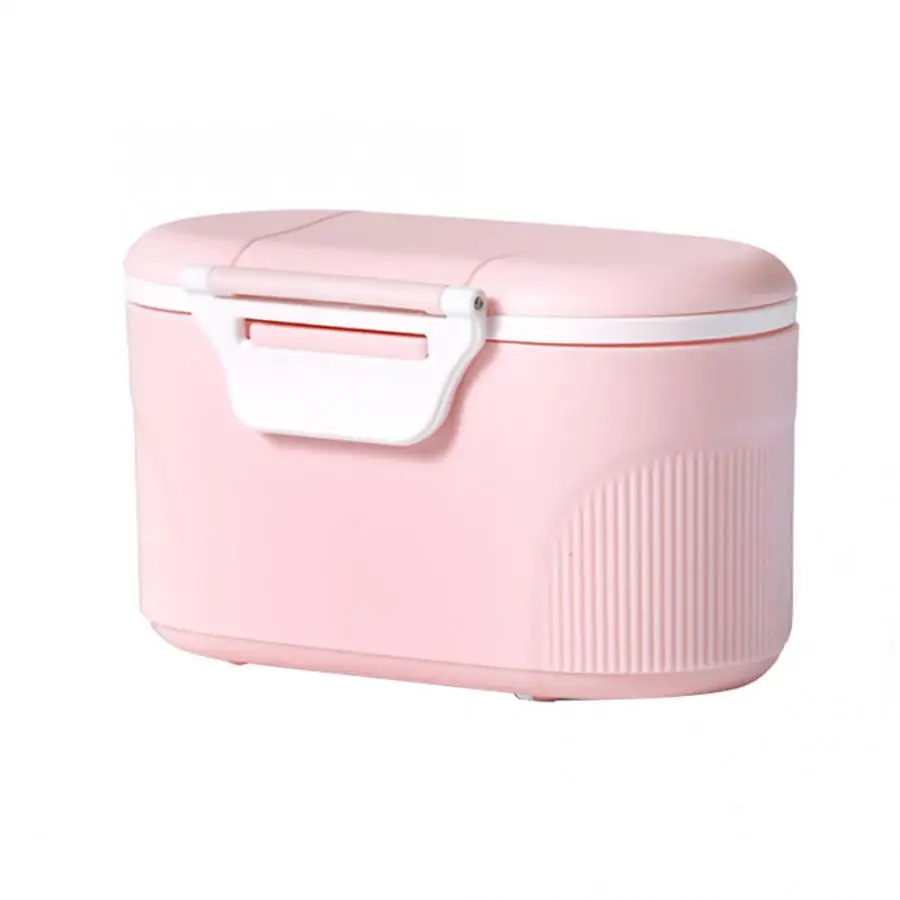 Детский контейнер для молочного порошка с ложкой портативный дозатор молочной