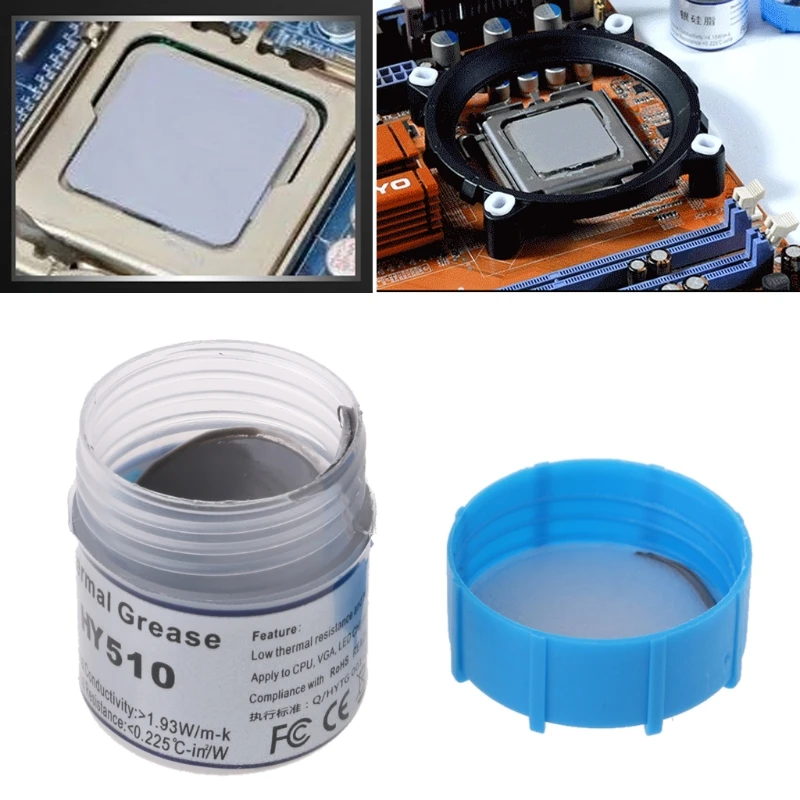 

15g HY510 CPU Thermal Grease Compound Paste Heat Conductive Silicone Paste
