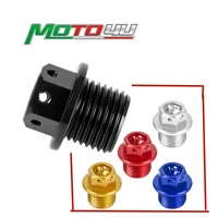 1pc motorcycle magnetic oil drain sump plug for bmw s1000rr s1000 rr m16 1 5