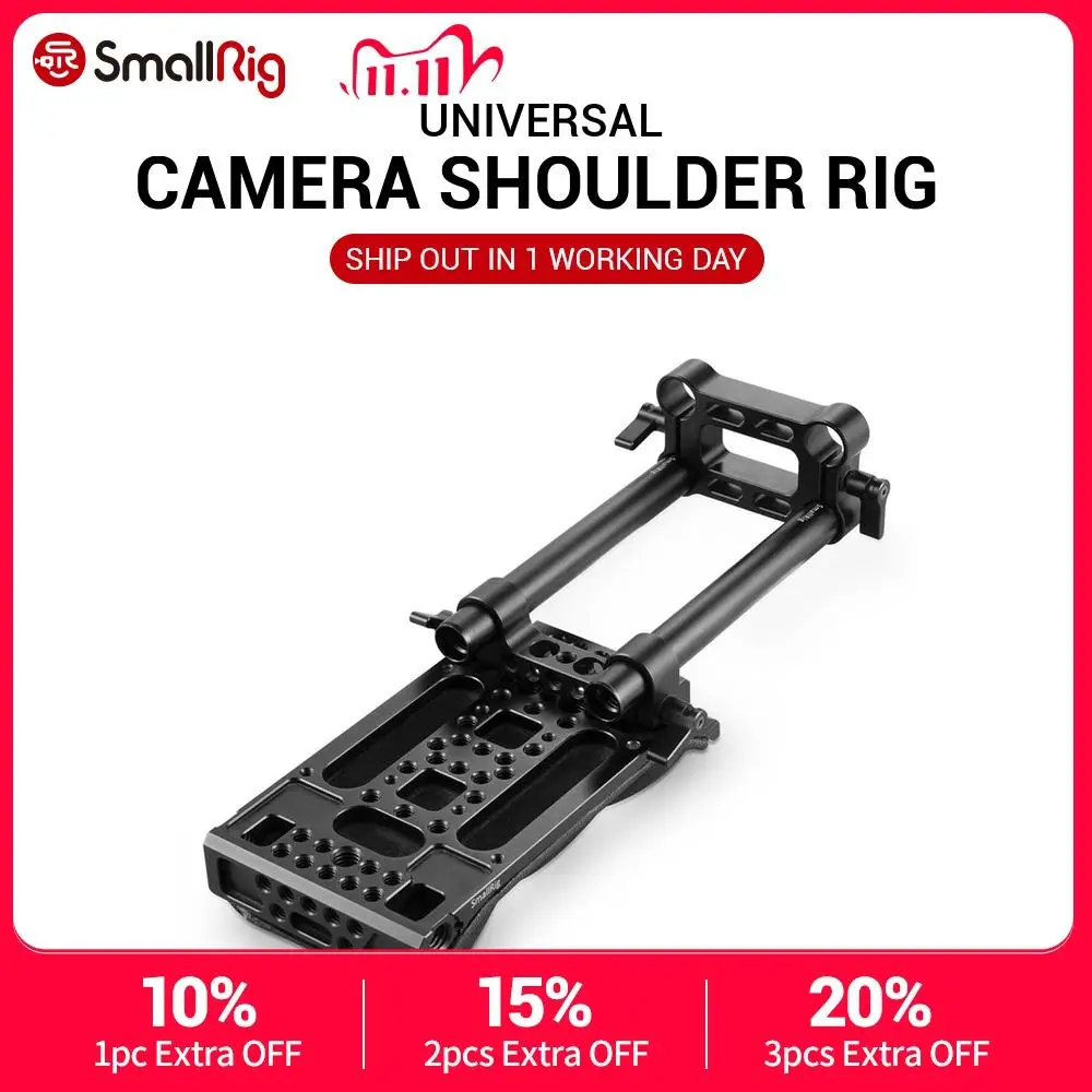 Стабилизатор SmallRig для цифровой зеркальной камеры наплечная подставка с зажимом