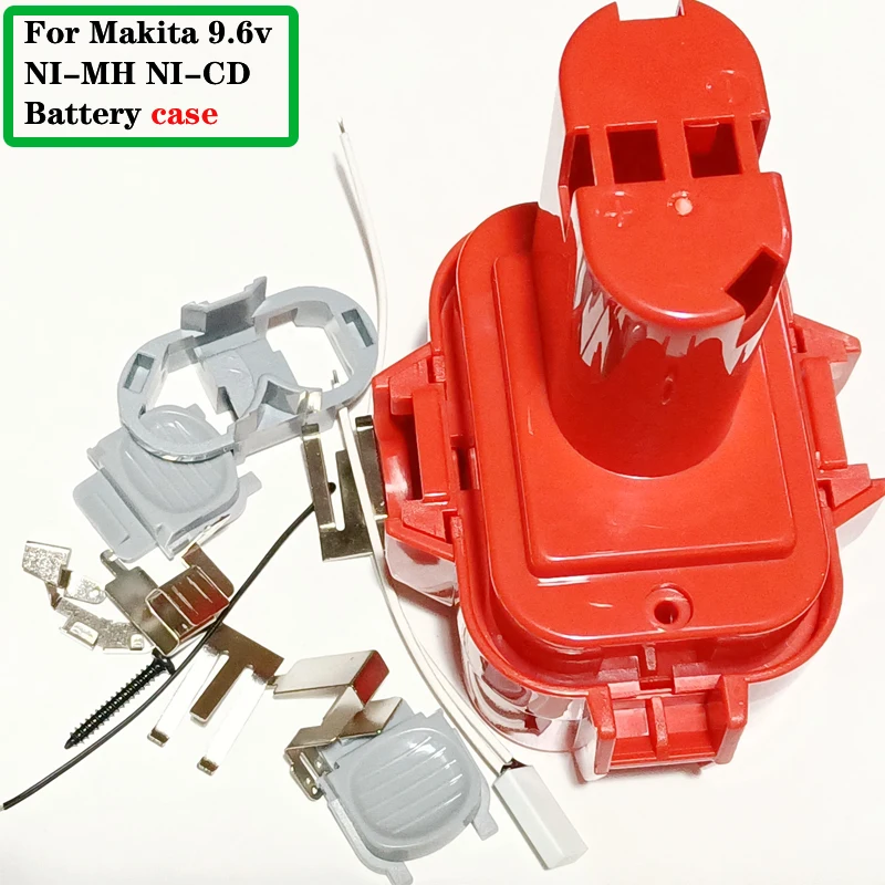 Для Makita 9 6 v Ni MH NI CD чехол с перезаряжаемой батареей пластиковый корпус (коробка