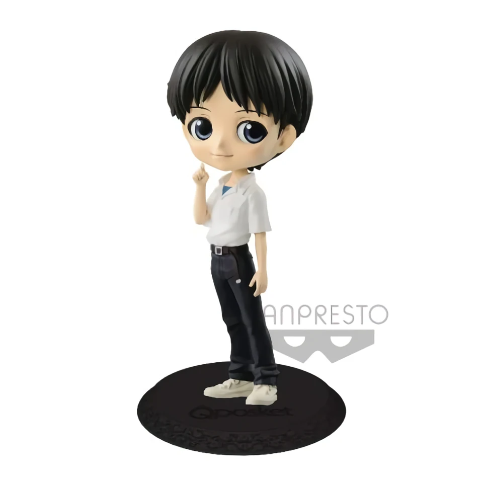 Ikari Shinji Tronzo Presale BANPRESTO Q POSKET EVA Ikari Shinji Ayanami Rei Asuka Nagisa Kaworu ПВХ фигурка модель куклы игрушки - Цвет: Ikari Shinji