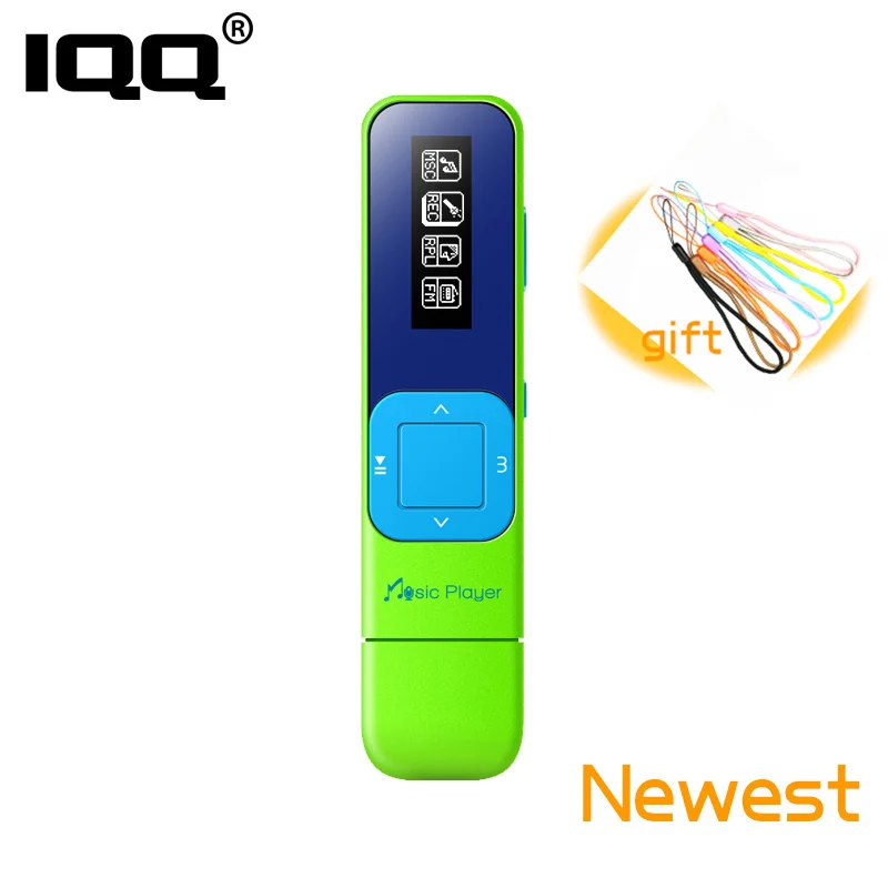 IQQ Q1 Мини Портативный Hifi музыкальный плеер без потерь Bulit in 8G с