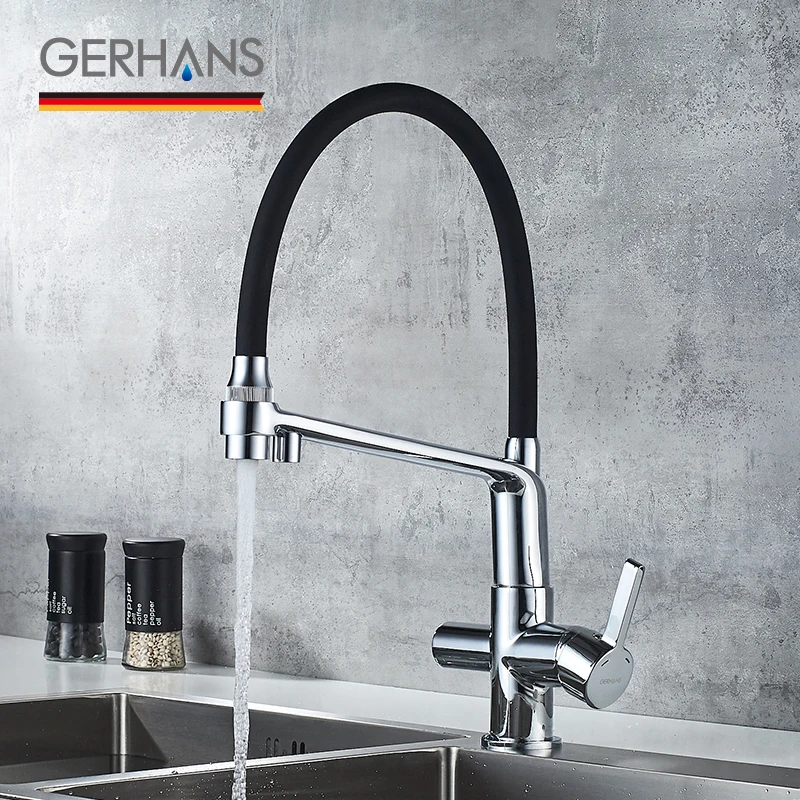 GERHANS Faucet K14090B 2 K14090W K14090 Смеситель для кухни с выходом питьевой воды