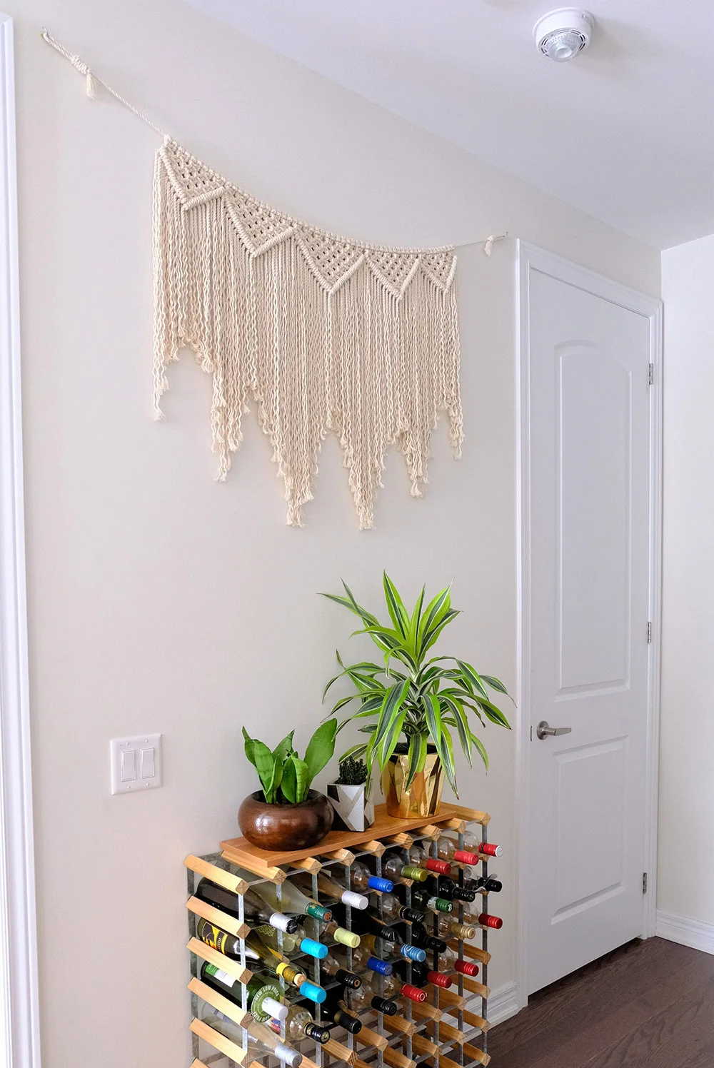 Макраме настенный Тканый гобелен ручной работы большой Бохо фон скандинавский с