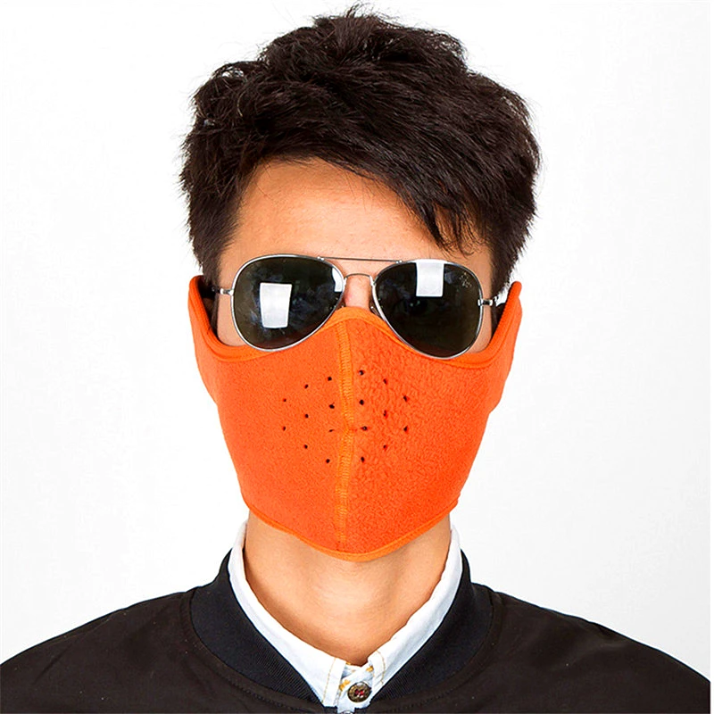 Пылезащитная Неопреновая теплая полумаска на шею зимние спортивные аксессуары