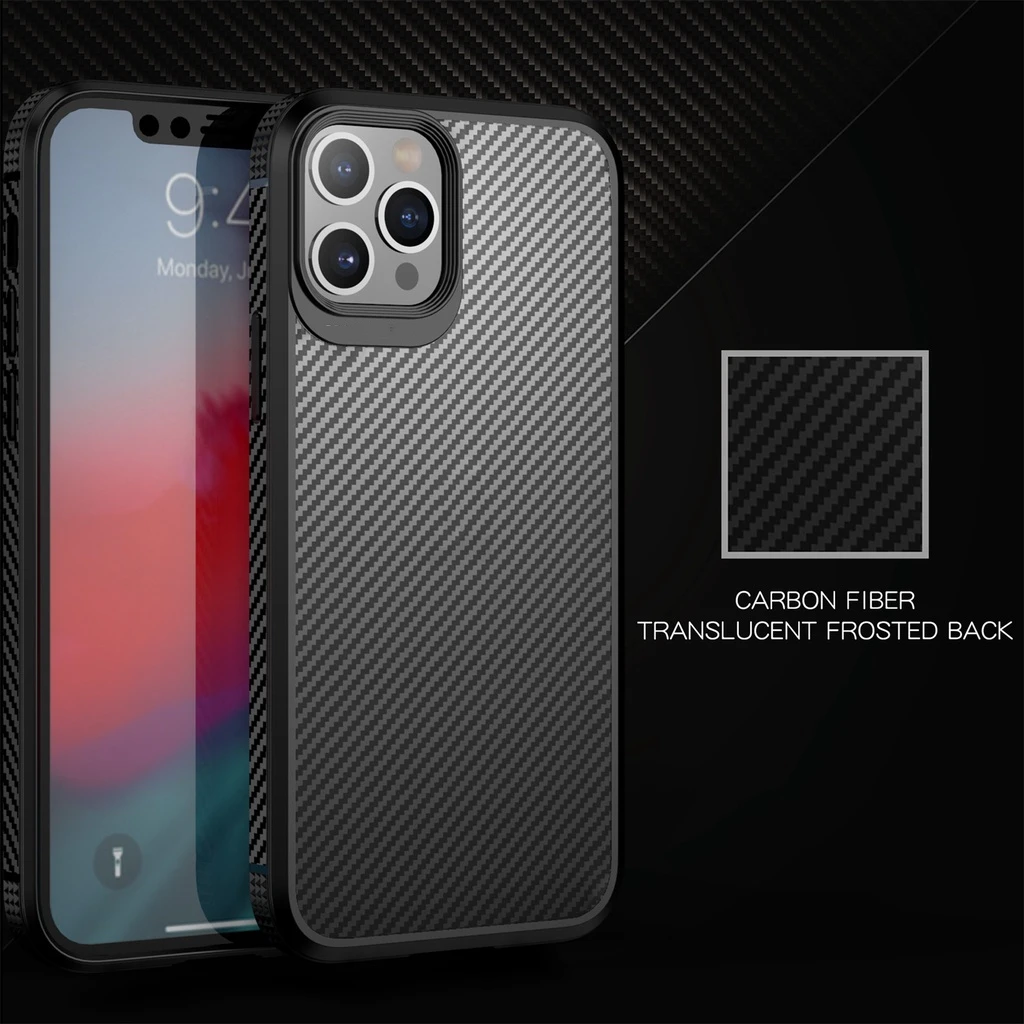 Чехол из углеродного волокна для Apple iPhone 13 Pro Max 13/13Pro | Мобильные телефоны и