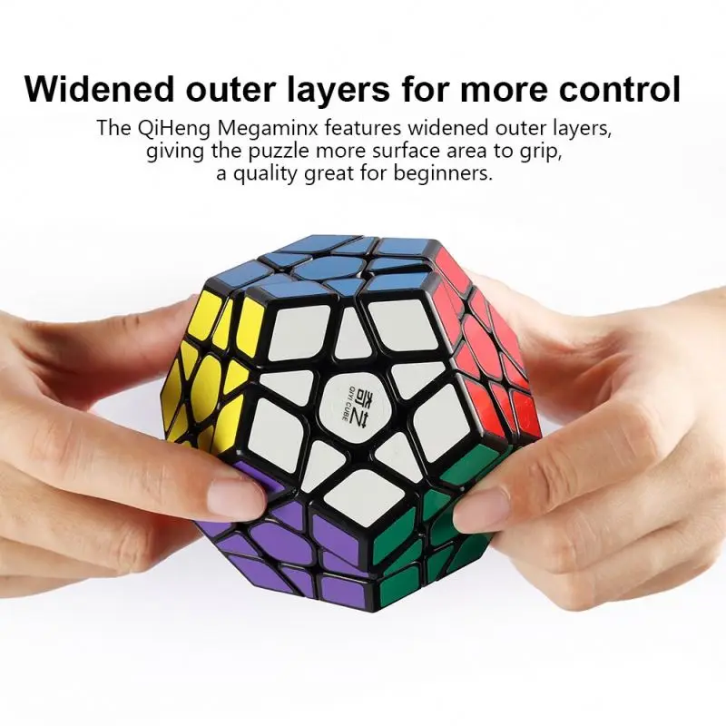 QIYI megaminxeds 12 Сторон Magic Cube stickerless Скорость Профессиональный Кубик Рубика от
