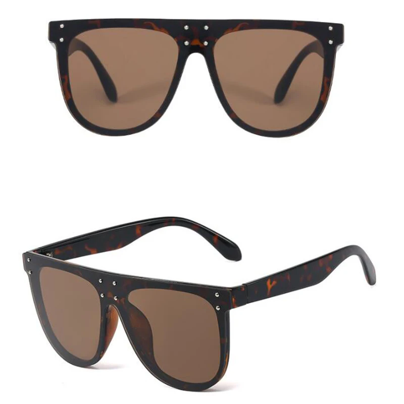 

Ggovo Fashion Vintage Female Sun Glasses Oversized All-Match Women Sunglasses With Big Frame Outdoor Travel UV400 Eyewear