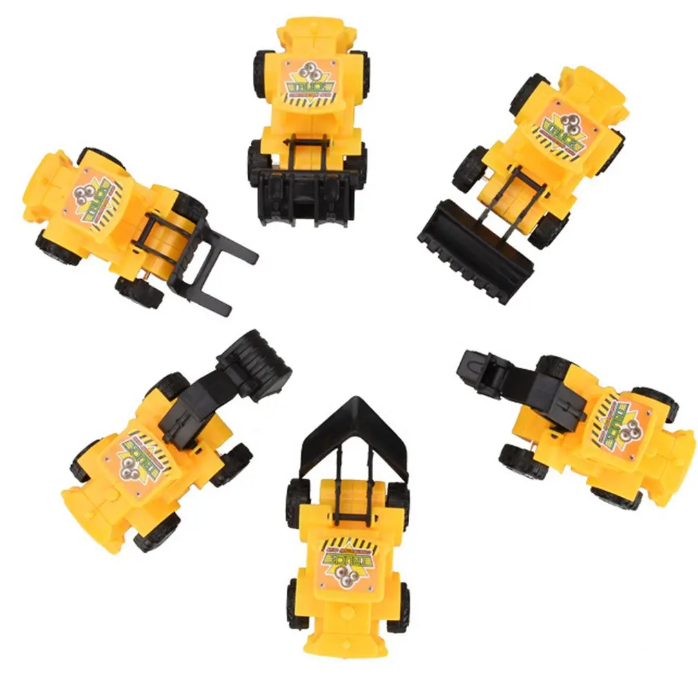 

6PCS Creative Car Toys Pretent Play Cute Design Kids Educational Toys Best Kids Lovely Gift For Children