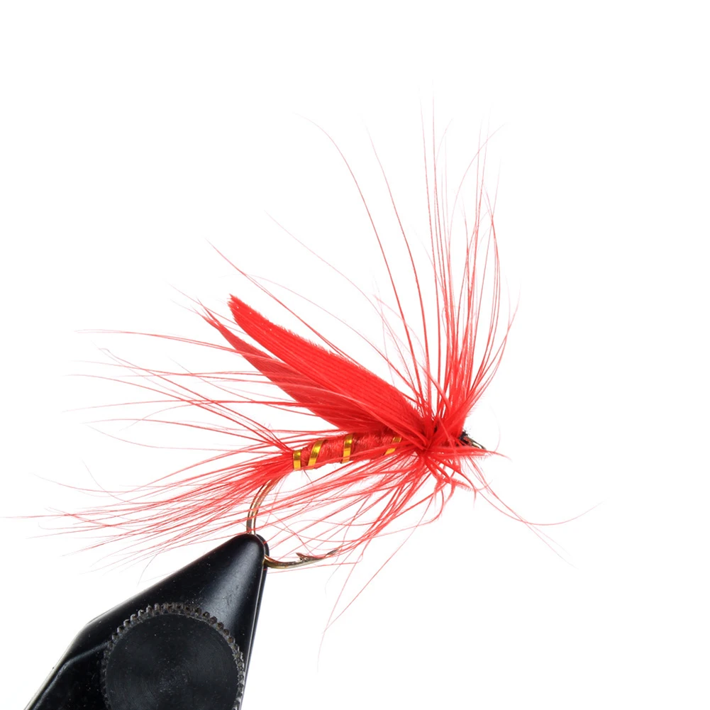 

40pcs/Box Artificial Jig Wobblers Crankbait Fishing Trout Fly Fishing Lure Dry Wet Flies Nymphs Fishing Artificial Bait