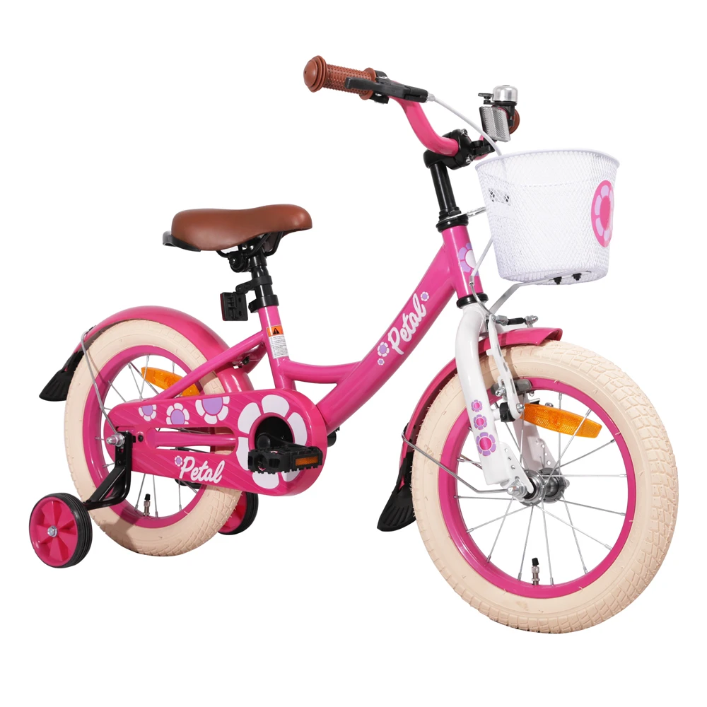 Велосипед детский разноцветный с V-образным тормозом 3 цвета 12/14/16 дюймов | Спорт и