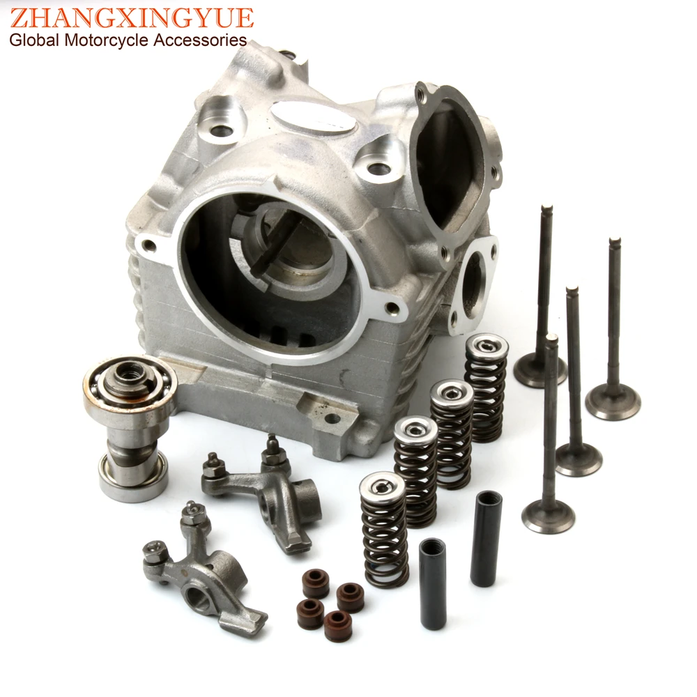 Головка цилиндра Bws125 Racing с большим отверстием в сборе и клапан 21 мм 23 для Yamaha zumayw125
