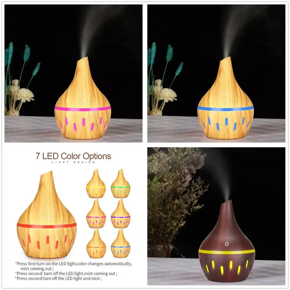 Увлажнитель-аромадиффузор 300 мл USB | Бытовая техника