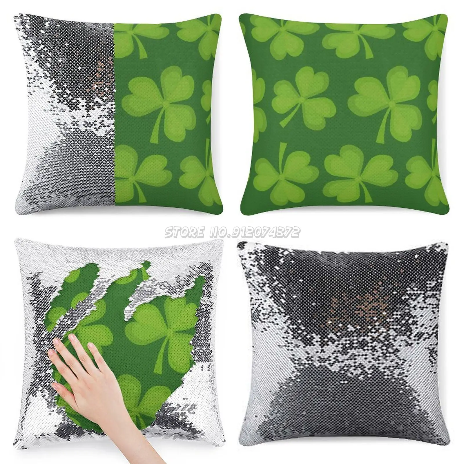 

Чехол для подушки в виде головы русалки, 40 х40 см