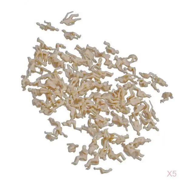 

Set Of 500 87th Seated Figures Train Landscape Decor Microscopic Props Accs
