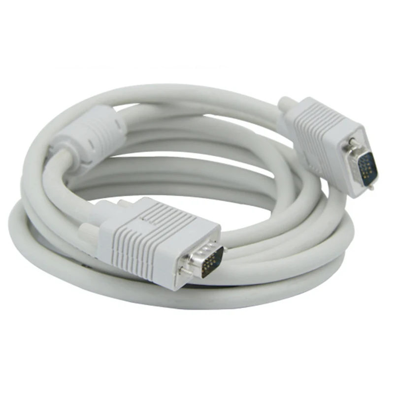 1 5 м 3 10 15 20 VGA кабель штекер + 4 HD полностью проводной 15pin для HDTV Lcd Crt проектора ПК