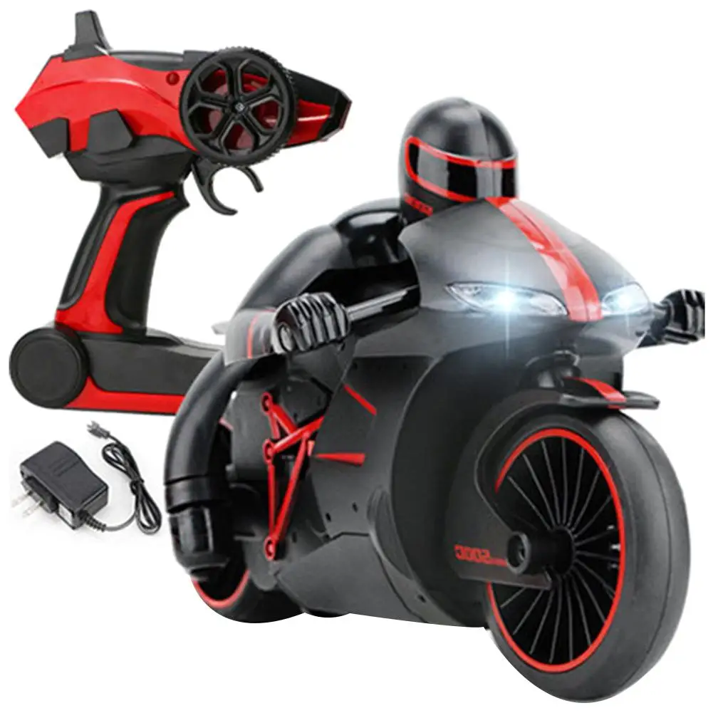 2 4G 4CH Мини RC высокоскоростной дрейф мотоцикл модель с светильник детская игрушка
