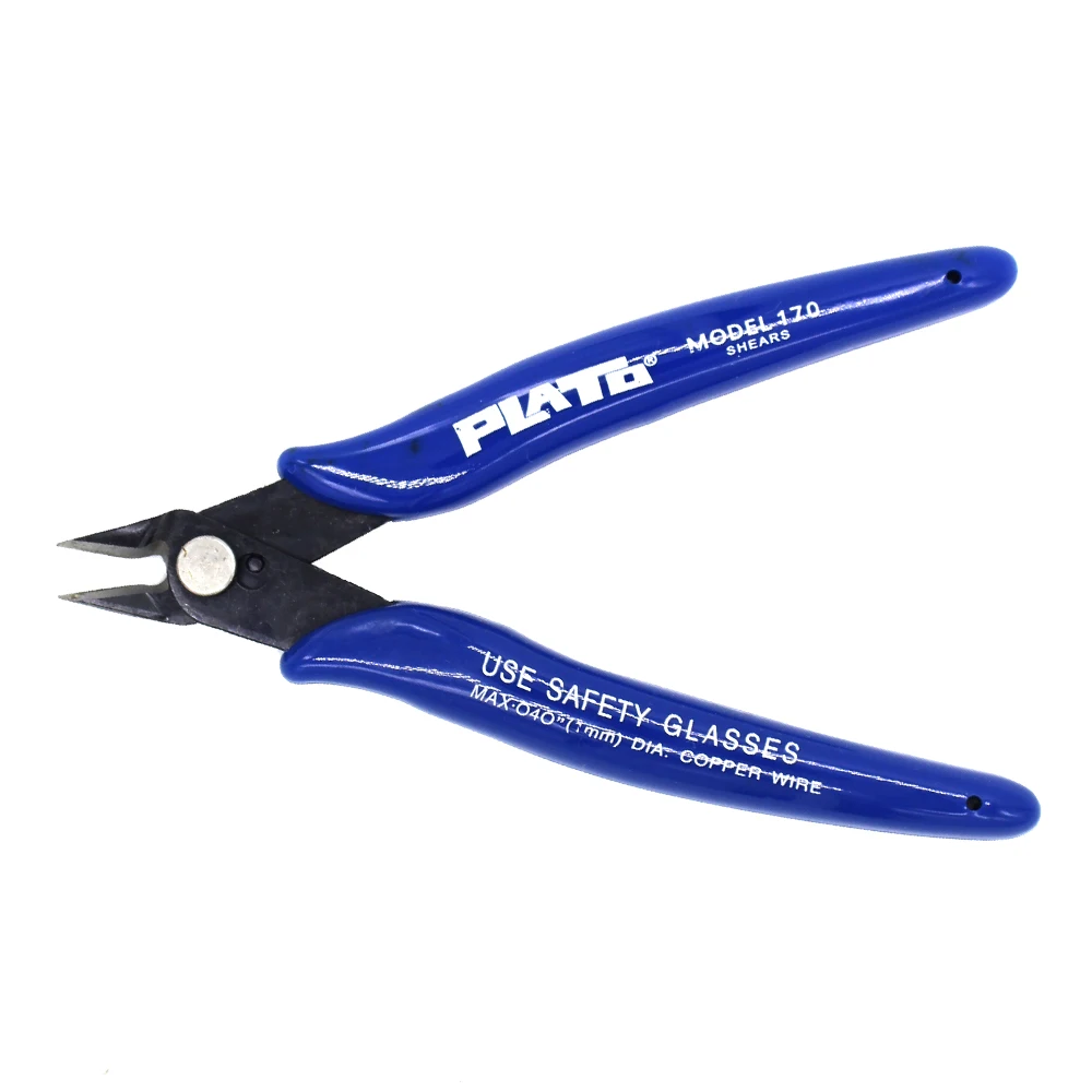 

U.S. US American Plato. PLATO 170 Wishful Clamp DIY Electronic Diagonal Pliers Side Cutting Nippers Wire Cutter