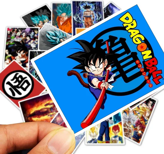 25 шт. аниме Dragon Ball наклейки Супер Saiyan Goku Наклейка для сноуборда багажа автомобиля