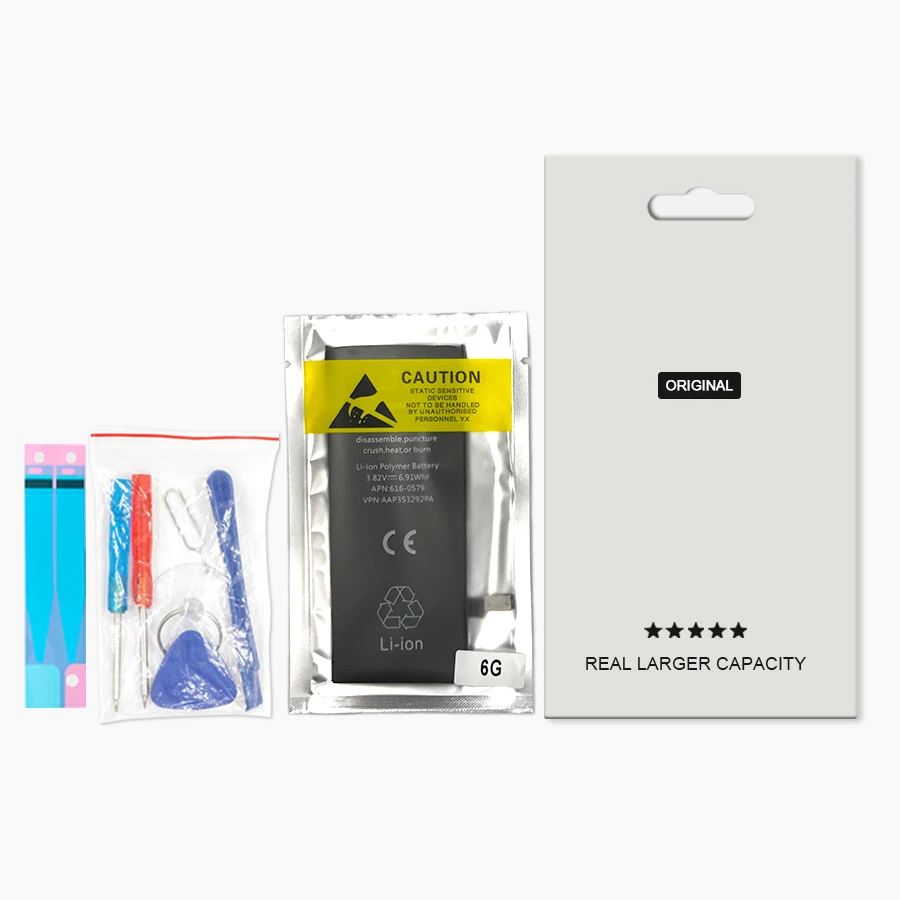 PINZHENG новый оригинальный сменный аккумулятор для телефона iPhone 6 6G iPhone6 реальная