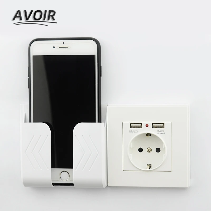 Avoir 16A ЕС Россия Франция розетка двойной USB порт настенный адаптер зарядка 2A