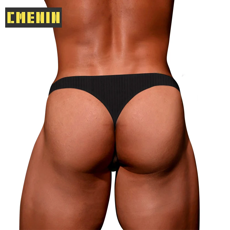 

Sissy Cotton Men's Thong And G String Man Underpants Low Waist Stringi Gay Sexy Men Underwear Jockstrap Panties Mens AD7113