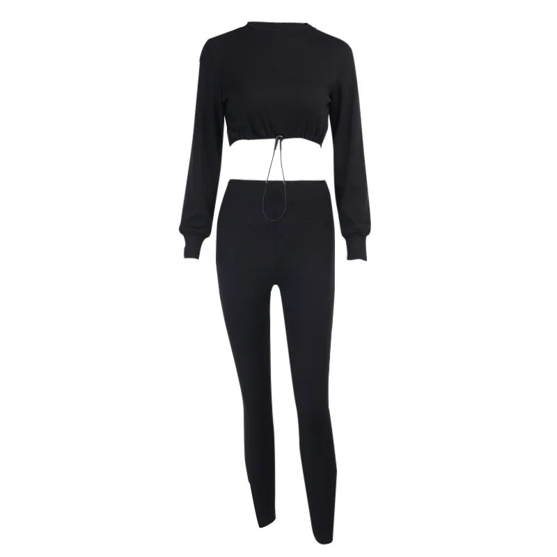 

CXUEY Lycra Fitness Suit 2021 Women Tracksuit Push Up Gym Workout Clothes for Women Running Sport Yoga Set Activewear Gray Black