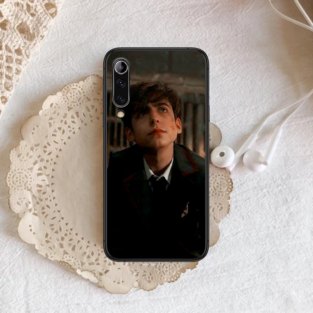 

Aidan Gallagher Phone case For Xiaomi Mi note 10 A3 9 MAX 3 A2 8 9 Lite Pro ultra black Shell Painting Back Fashion Etui Pretty