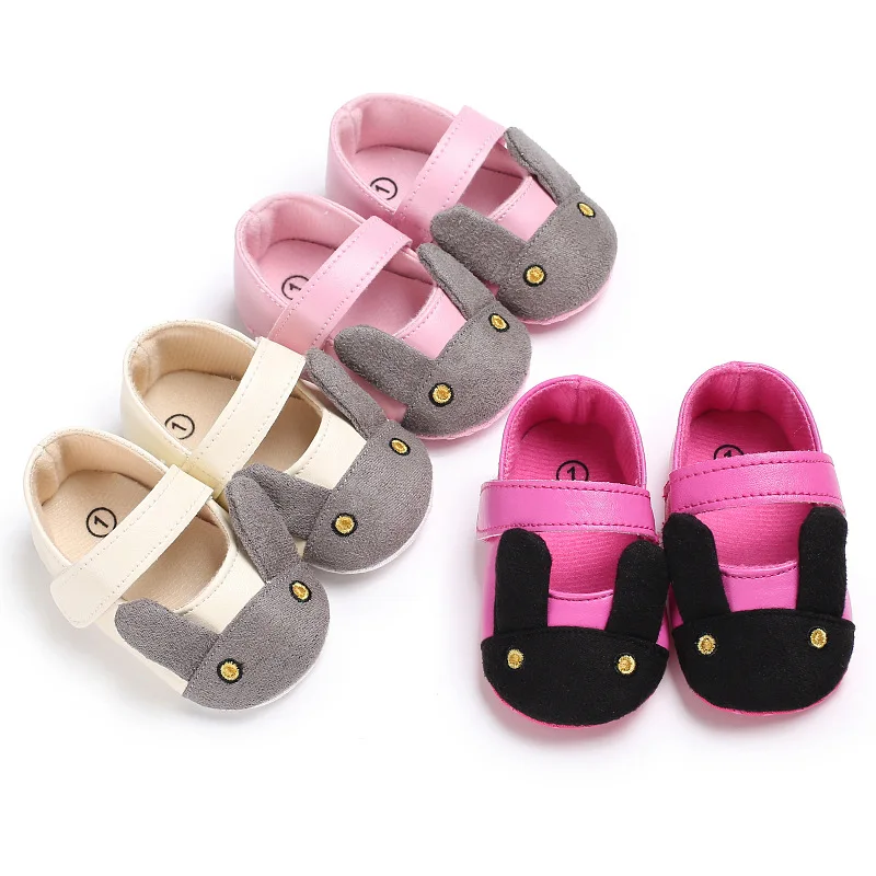 

Princess shoes infant cartoon bunny pattern cotton girl toddler shoes