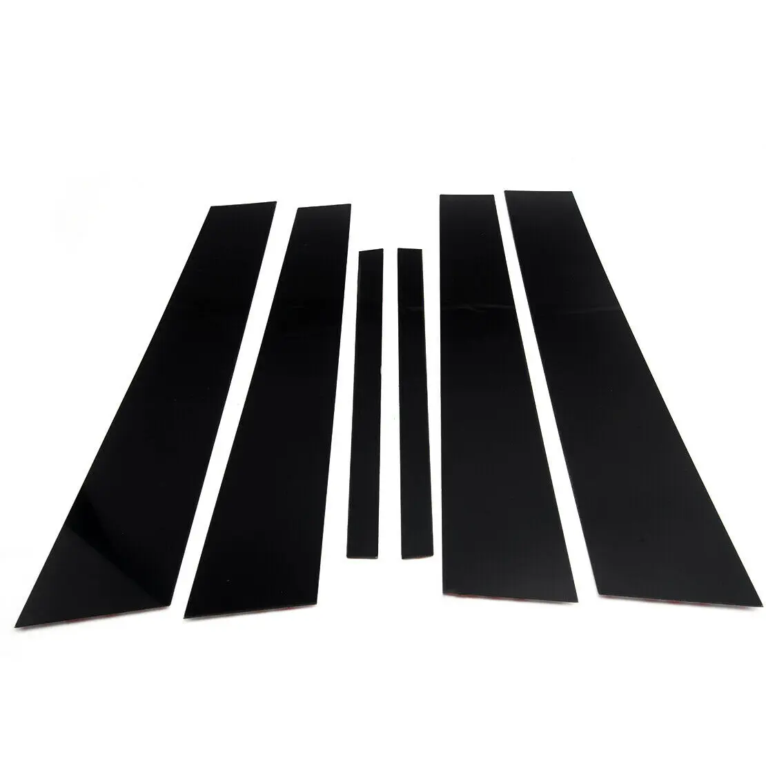 Боковые окна автомобиля столб планки стойки Крышка черный оттенок двери