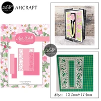 ahcraft rectangular lace fram metal cutting dies for diy scrapbooking photo album decorative embossing stencil paper cards mould