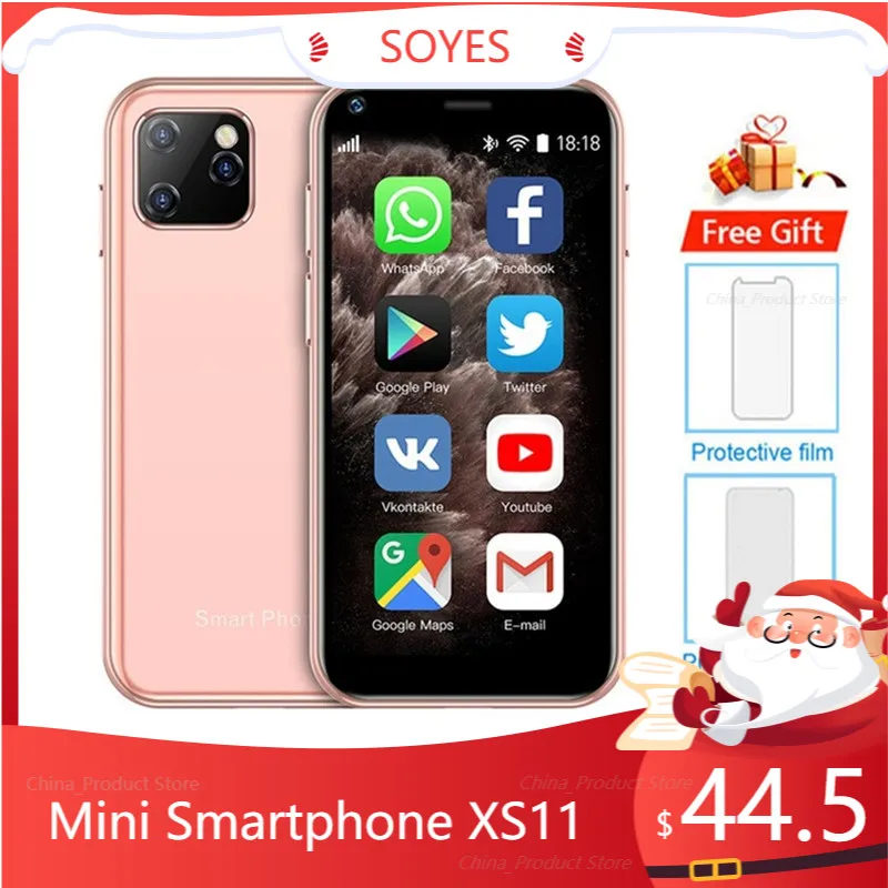 Супер Мини SOYES XS11 смартфон 1 Гб Оперативная память 8 ГБ Встроенная 2 5 дюймов MT6580A 4