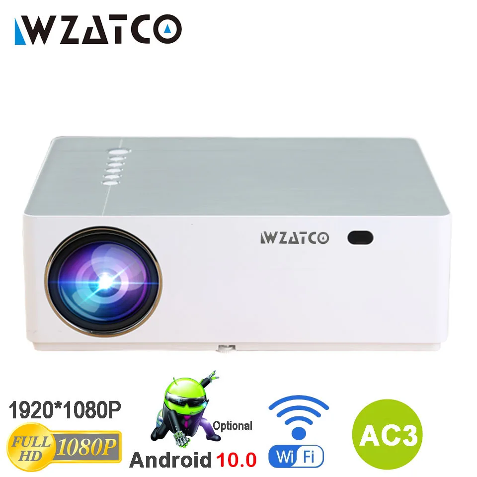 Светодиодный проектор WZATCO M20 4K Full HD 1080P Android 200 Wi-Fi | Электроника