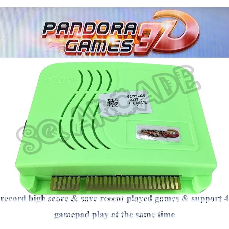 2 шт./лот Pandora 3D аркадные игры настольная игра 2323 в 1 Jamma версия Поддержка 3p 4p PC HDMI VGA