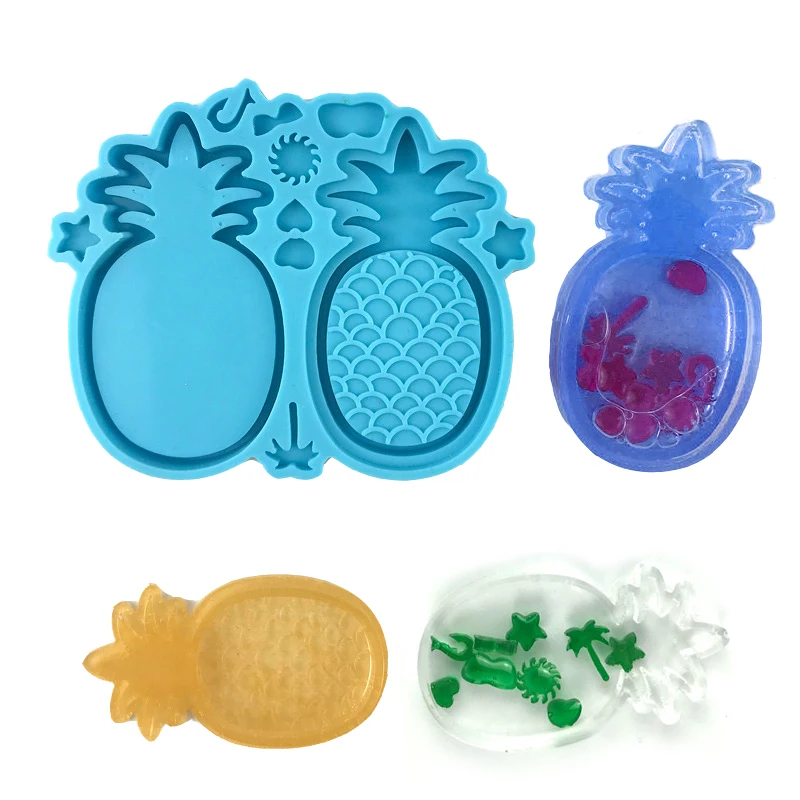 

Pineapple Shaker Resin Molds Trinket Fruit Silicone Moulds DIY Epoxy Resin Making Tools