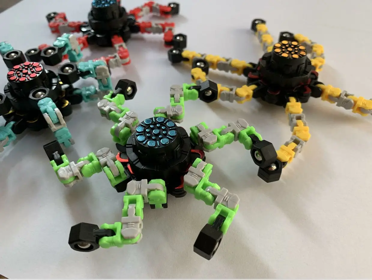 Механический Спиннер на кончик пальца деформируемая игрушка для снятия стресса