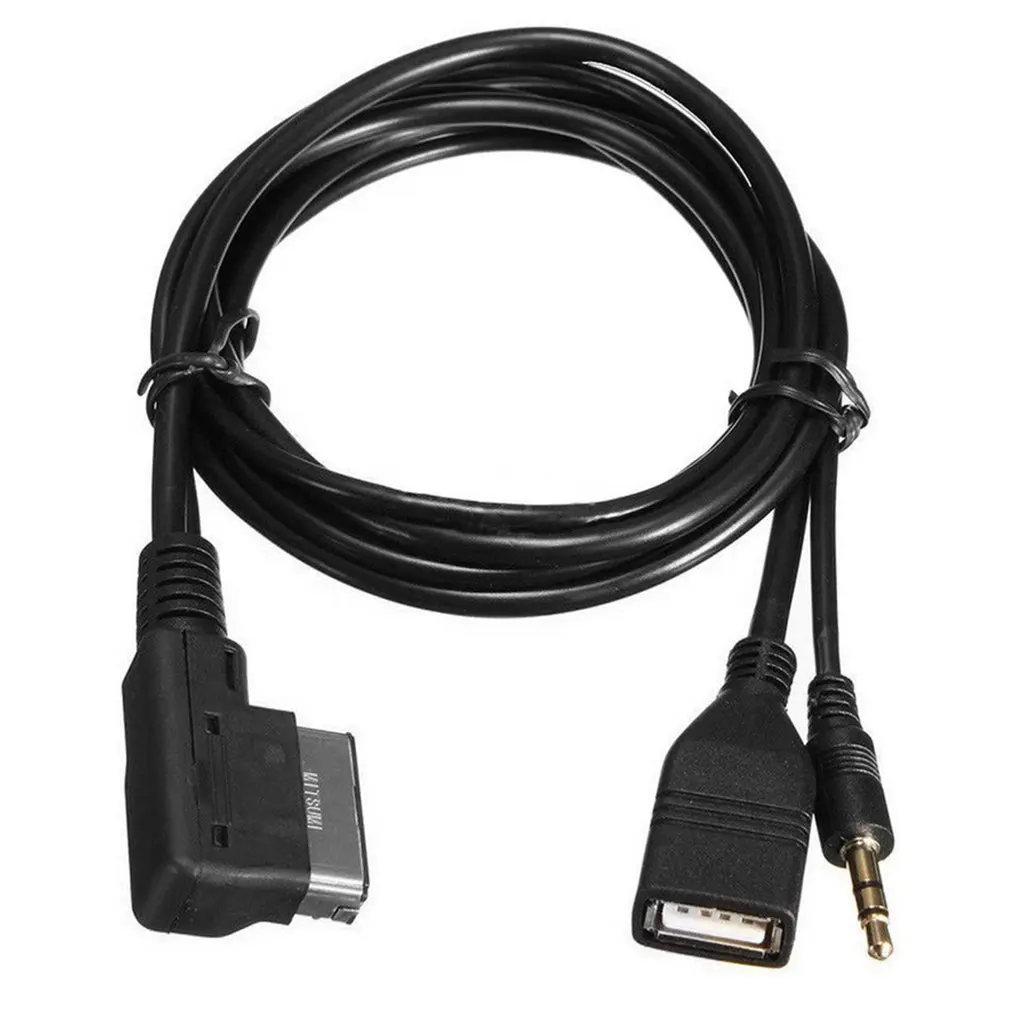 

Car AMI AUX USB Cable for iPhne 6s 5 Fit for Benz