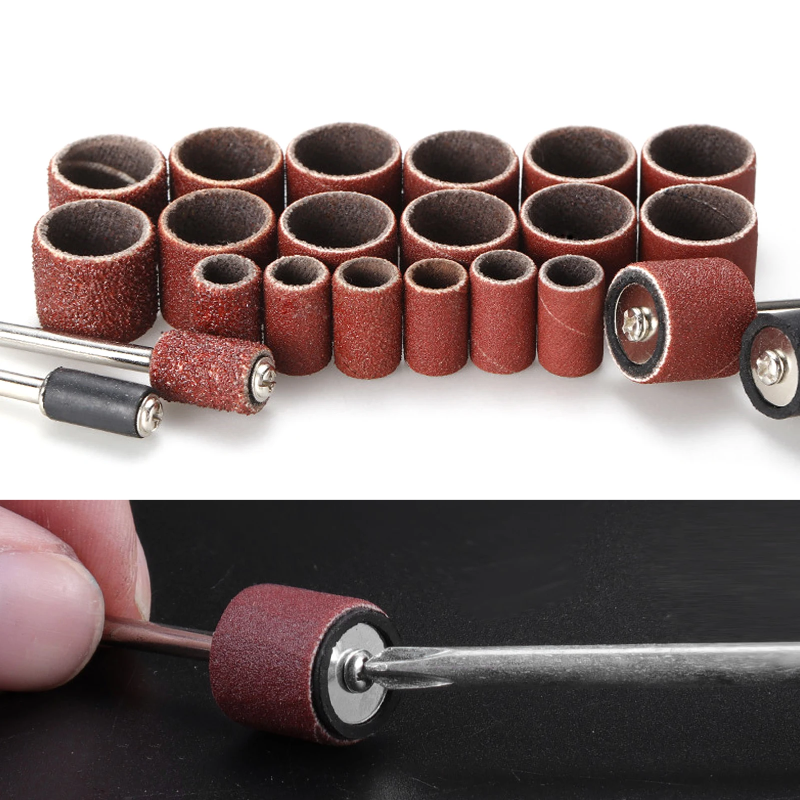 Набор шлифовальных барабанов 51 шт. для мощного вращающегося инструмента