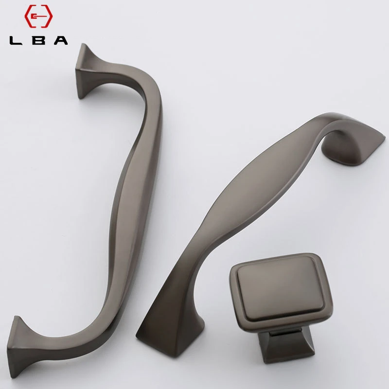 Современная Минималистичная американская фурнитура для мебели дверная ручка из