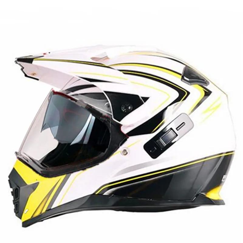 Double Lens Motocross Helmet Motocross Capacete De Capacete Cascos Para Casque Moto Motorcycle Accessories Atv Motorcycle Kask