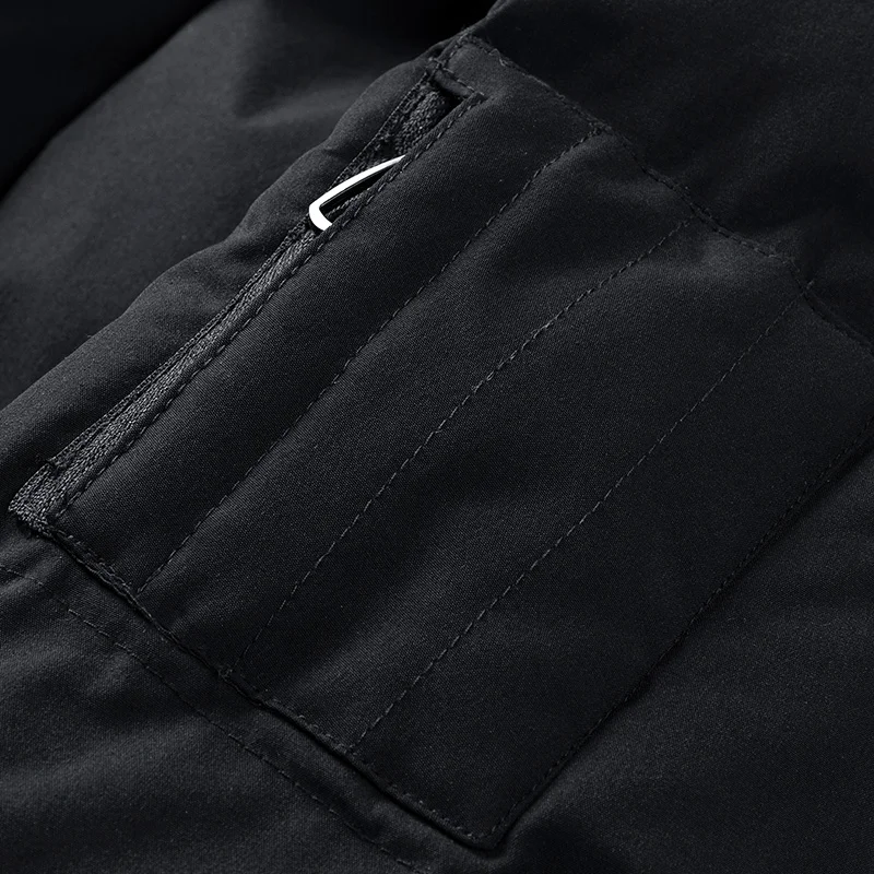 

High Quality Winter Jacket Men Thicken Warm Long Parkas Hooded Coat Solid Man's Jackets Fathers Gift Outwear Jaqueta Masculina