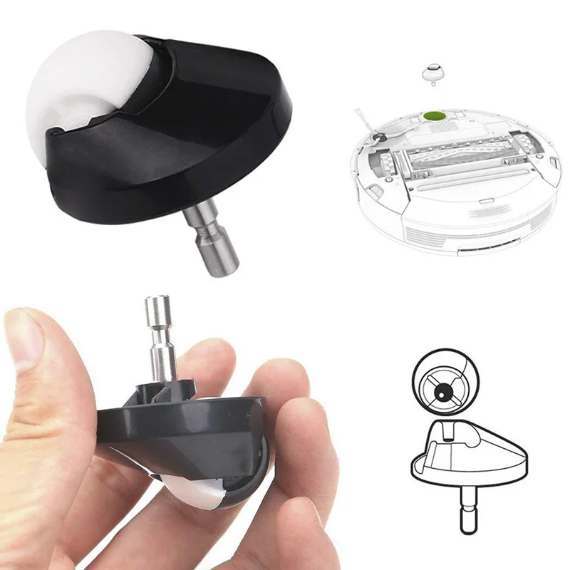 

Left Right Caster Wheel Set For Roomba IRobot 535 510 Vacuum Cleaner Accessories