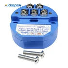 Модуль датчика температуры RTD PT100 0-200 градусов, модуль передатчика постоянного тока 24 В 4-20 мА, датчик температуры для парковки, модуль